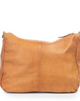 Poppy Bag in tan leather, designed as a relaxed over the shoulder bag with a spacious base and stylish look.