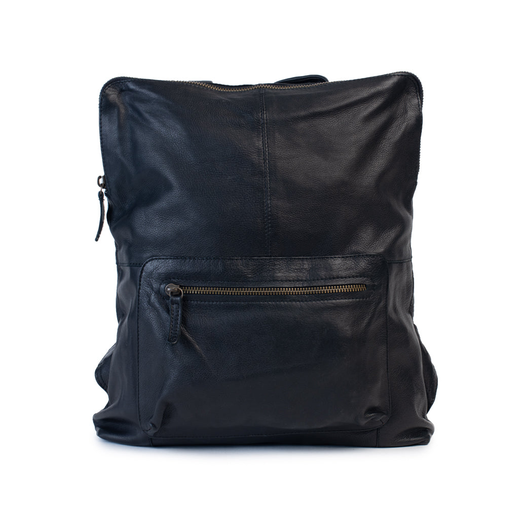 brooklyn leather backpack in Cognac with Hattie Interior Embrace Life On The Go This chic Vera Pelle Italy